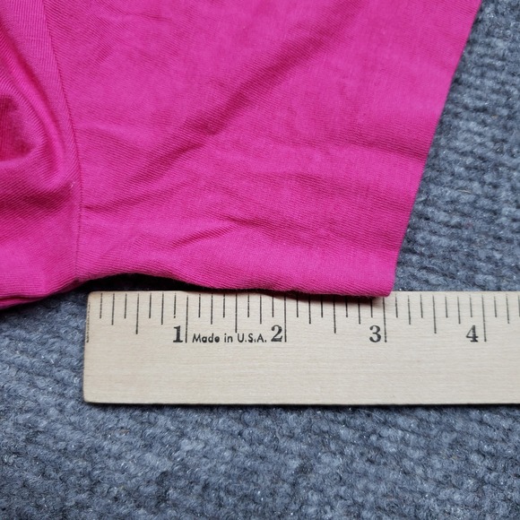Ralph Lauren Sport T Shirt Womens Large Pink Short Sleeve Casual Top Cotton - Picture 8 of 9